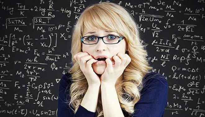 foto di studentessa disperata liceo scientifico