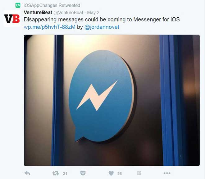 Facebook: ecco i messaggi che si autodistruggono articolo