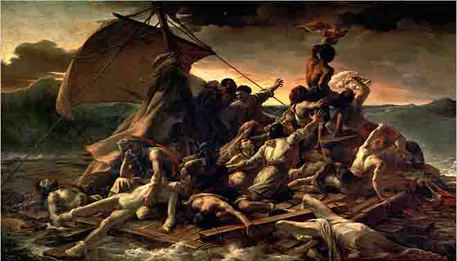  La zattera della medusa di Gericault