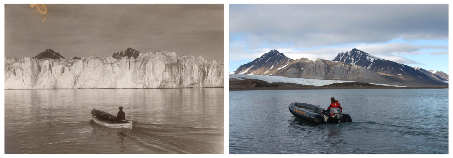 Cambiamenti climatici: 7 foto “prima e dopo” dei ghiacciai artici articolo