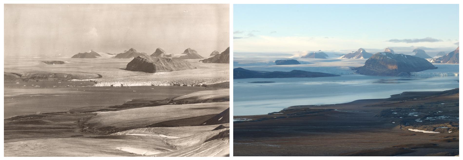 Cambiamenti climatici: 7 foto “prima e dopo” dei ghiacciai artici articolo