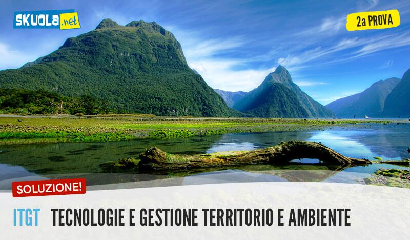 traccia e soluzione seconda prova gestione ambiente e territorio istituto geotecnico