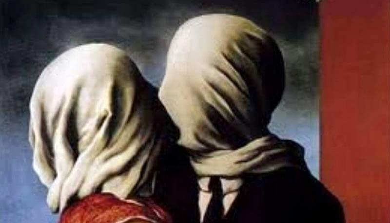 tesina sugli Amanti di Magritte