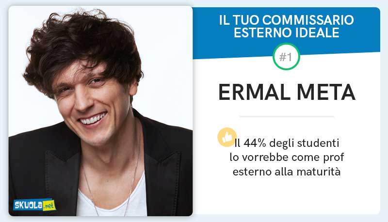 Maturità: è Ermal Meta il commissario esterno ideale articolo