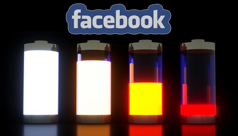 risparmiare batteria facebook