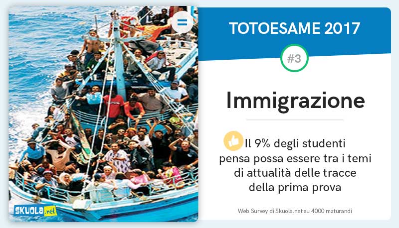 totoesame maturità immigrazione