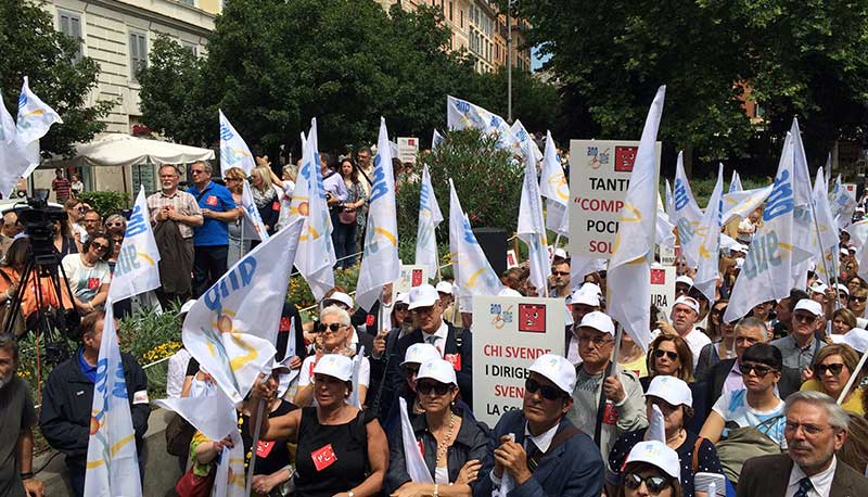 manifestazione presidi