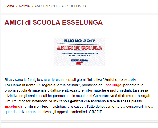 Scuole ‘in bolletta’? Si aiutano con i punti fedeltà articolo