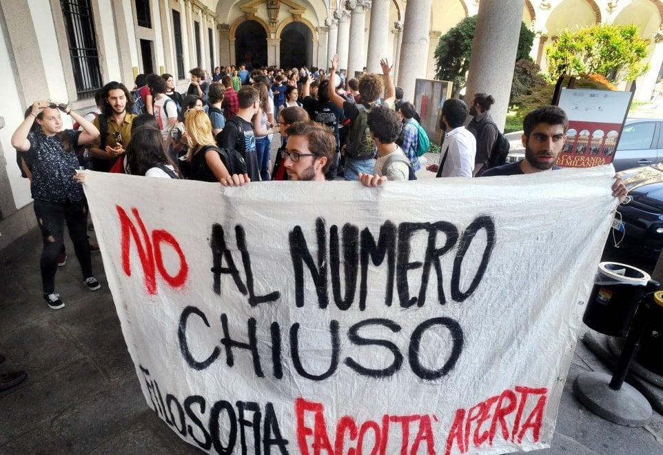 Tar boccia numero chiuso alla Statale di Milano