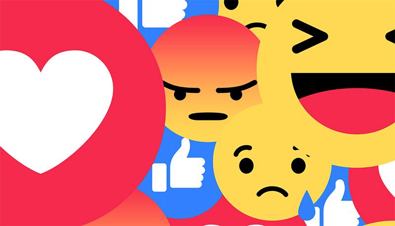 Facebook: arrivano le reactions anche per i commenti