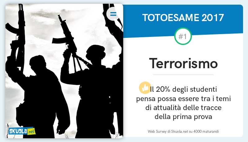 totoesame maturità terrorismo