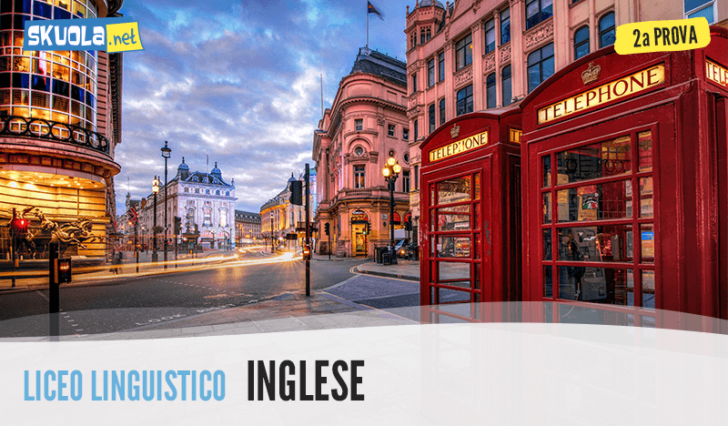 traccia inglese seconda prova liceo linguistico