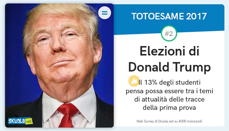 totoesame maturità trump