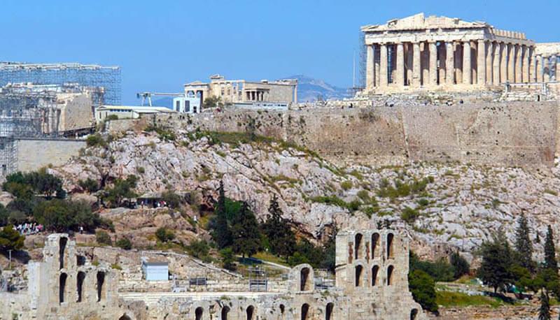 descrizione dell'Acropoli di Atene