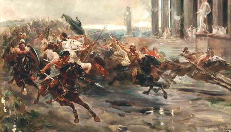 descrizione dei popoli barbarici
