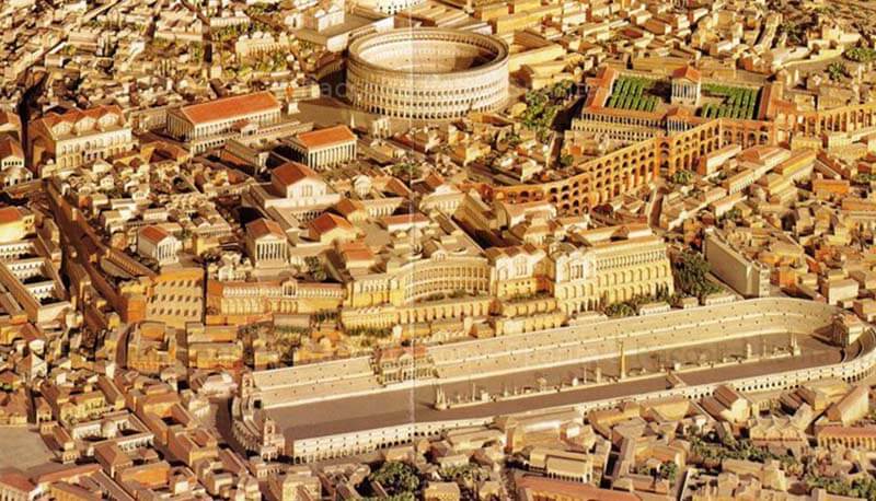la caduta dell'antica Roma