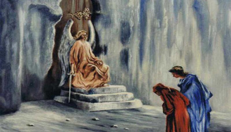 descrizione del canto 2 del Purgatorio