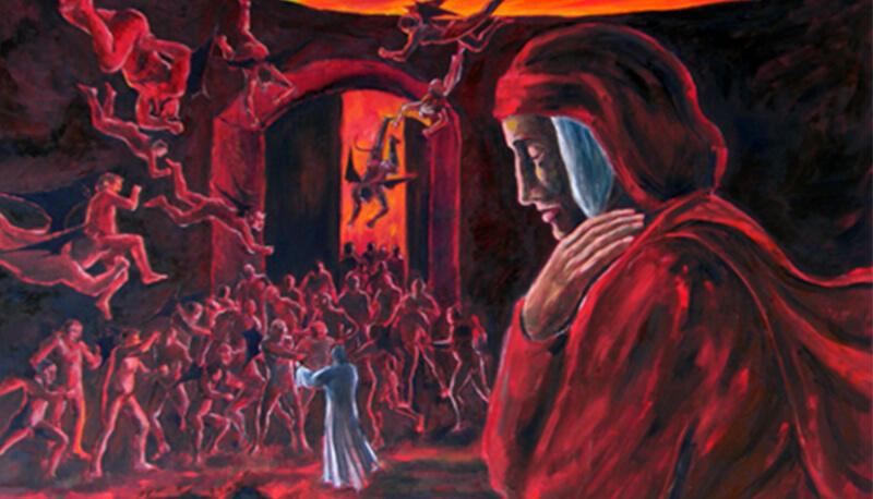 descrizione del canto 8 dell'Inferno