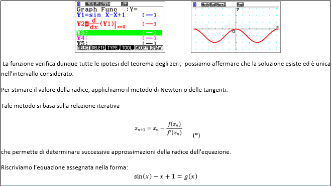 Maturità 2018, lo studio della risoluzione approssimata di equazioni con la calcolatrice grafica articolo