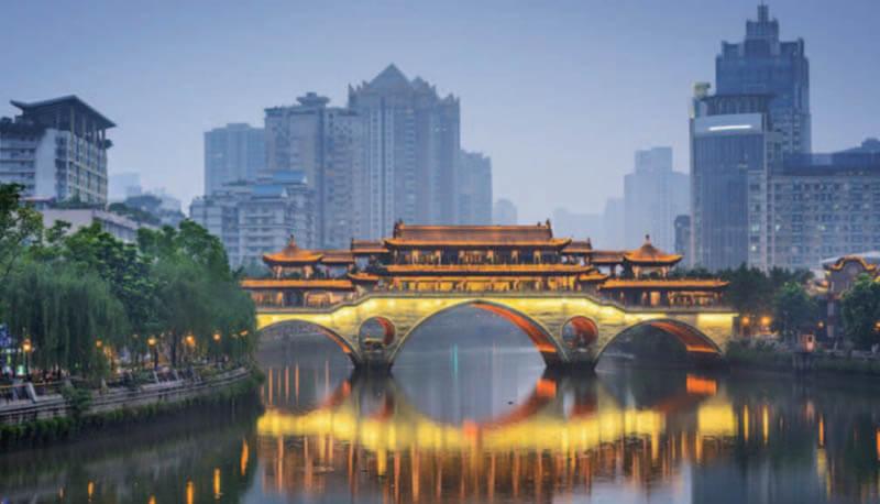 descrizione della Cina moderna