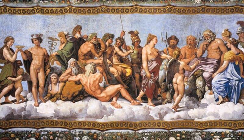 parafrasi de Il concilio degli dei nell'Odissea di Omero