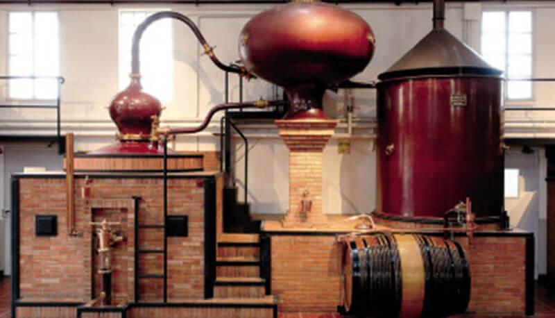 distillazione del vino