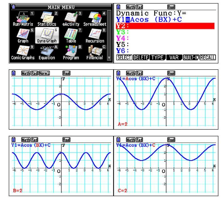 L’utilizzo delle calcolatrici CASIO FX – CG 50