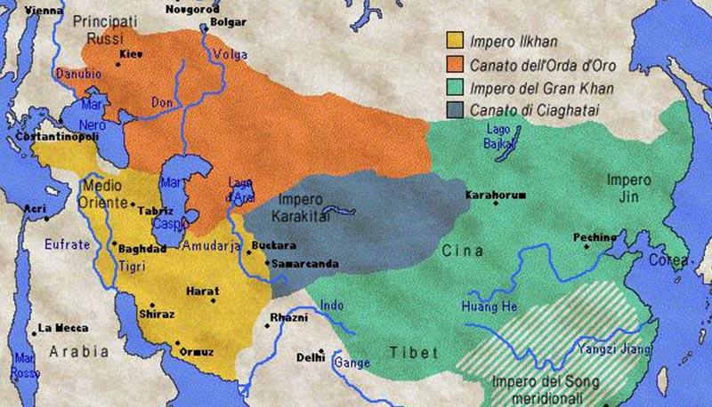 descrizione dell'impero mongolo