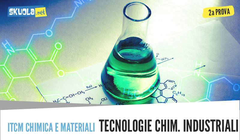 Tecnologie e chimiche industriali: traccia e soluzione seconda prova maturità 2018 articolo