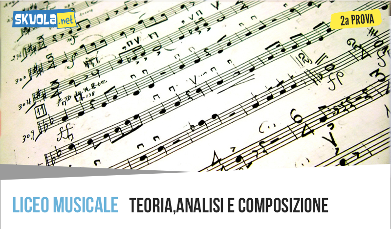 Liceo musicale seconda prova 2019 : traccia maturità su
