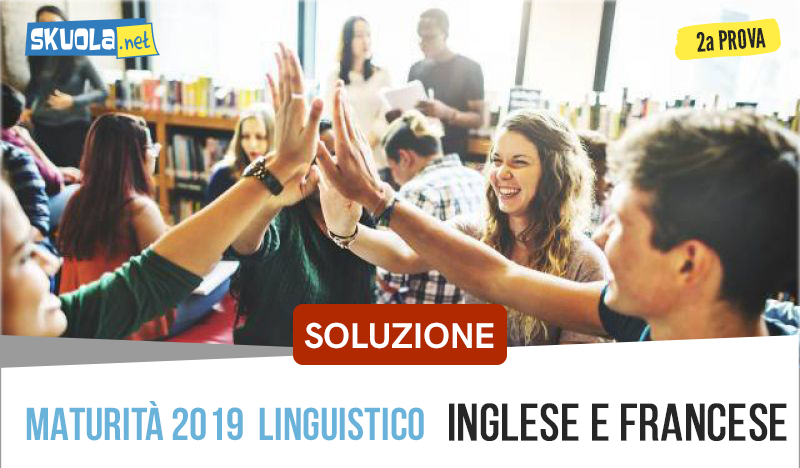 seconda prova inglese francese