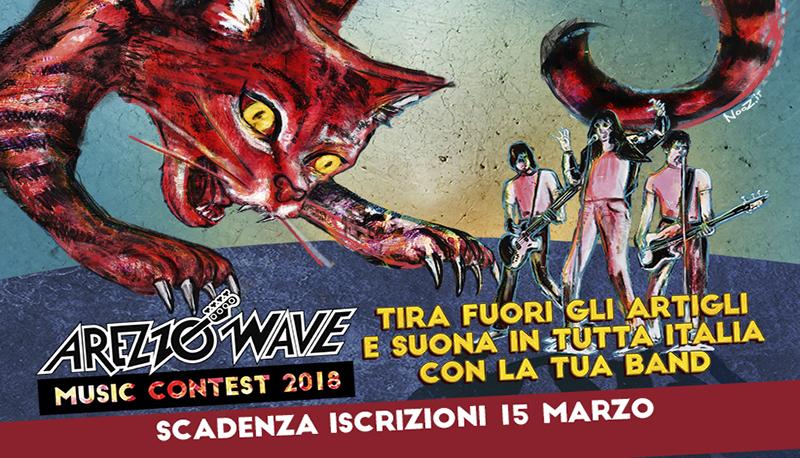 Arezzo Wave Music Contest 2018 se la musica la tua strada