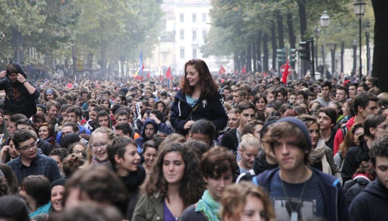 manifestazione studenti