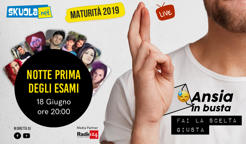 notte prima degli esami 2019