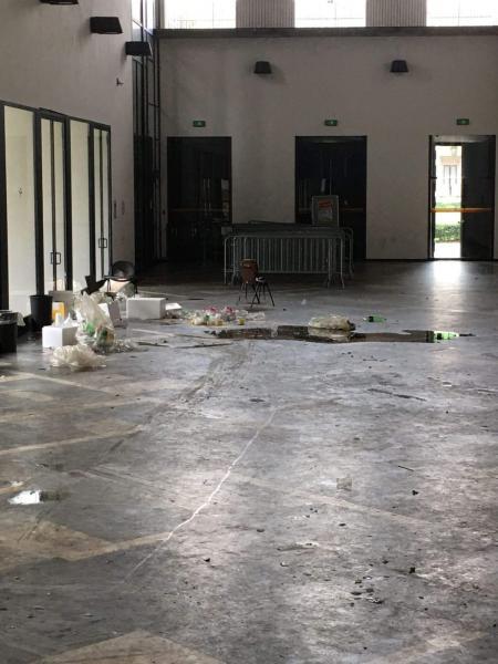 festa non autorizzata statale milano