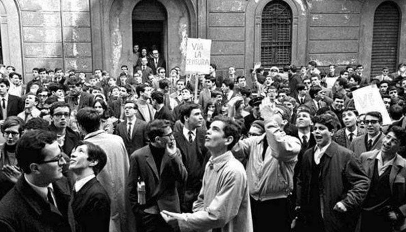 storia italiana dal 1958 al 1968