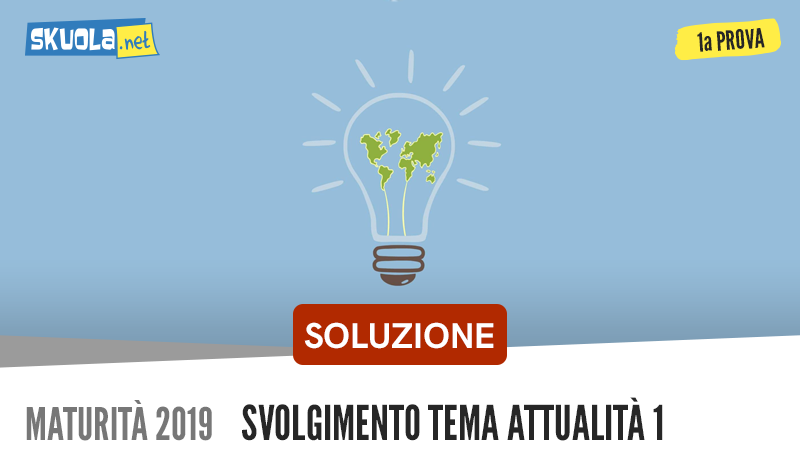 soluzione tema attualità