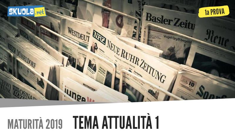 Maturità 2019 prima prova tipologia c