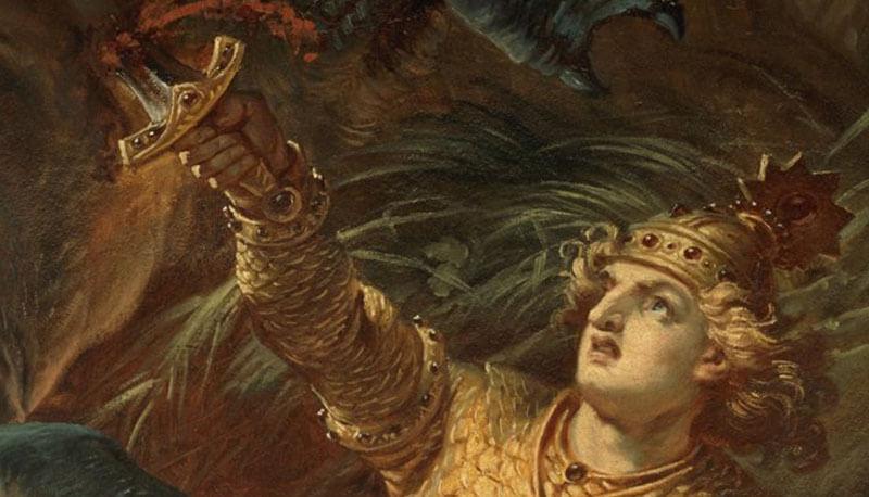 la trama in lingua inglese di Beowulf