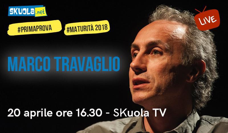Maturità 2018: i consigli di Marco Travaglio per la #PrimaProva articolo