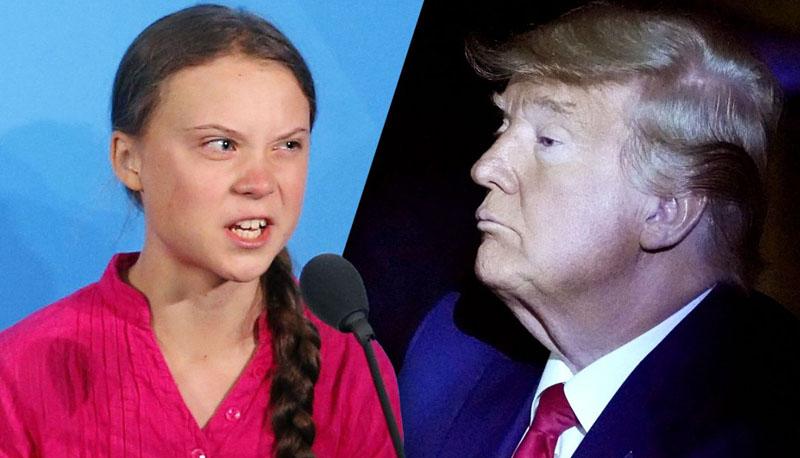 La risposta di Greta Thunberg a Donald Trump su Twitter