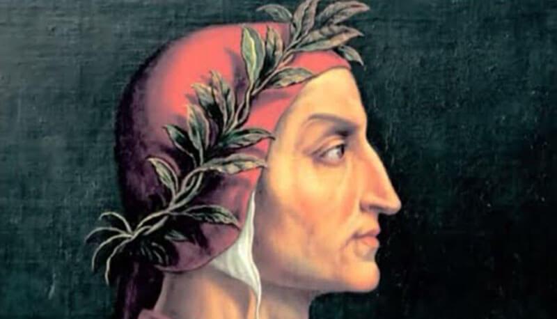 Alighieri Dante Foglietto su Dante