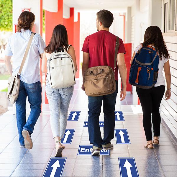 Settembre, la segnaletica Anti-Covid che vedrai a scuola articolo