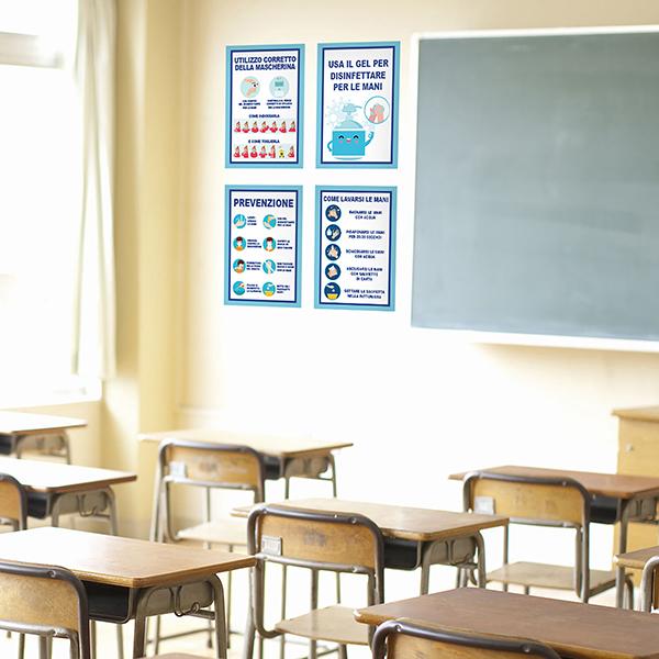 Settembre, la segnaletica Anti-Covid che vedrai a scuola articolo