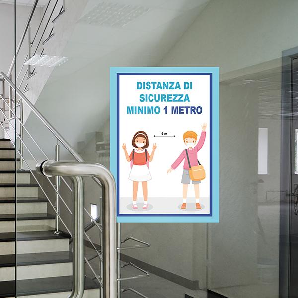 Settembre, la segnaletica Anti-Covid che vedrai a scuola articolo