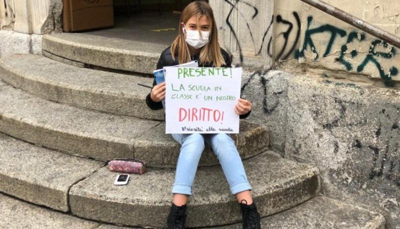 schools for future protesta dad