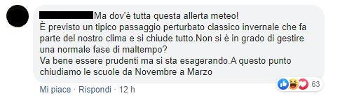 scuole chiuse roma napoli commenti