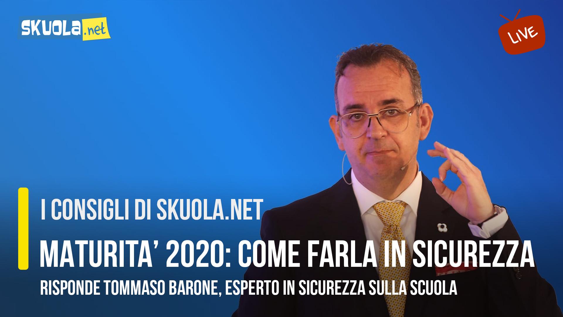 sicurezza maturità