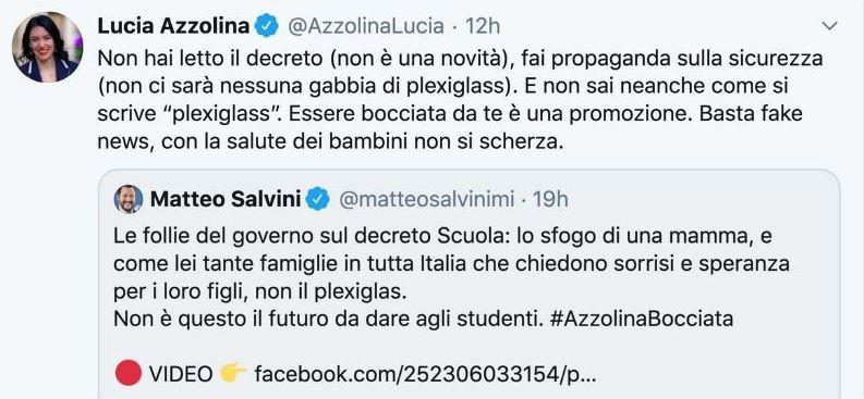 no plexiglass scuola
