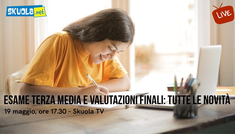 esami di terza media e valutazioni di fine anno